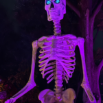 Halloween at Cedarcroft - 12 foot skeleton